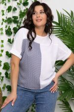 Блуза Алисия (белая) Б13500-25М LT Collection