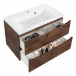 Тумба с раковиной Vincea Mia 800 R.Wood