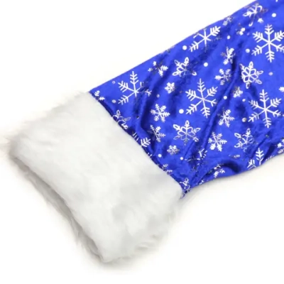 Костюм карнавальный «Снегурочка» р-р XL , Синий