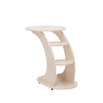 Подкатной столик Leset "Стелс" Молочный дуб