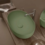 Раковина накладная Kerasan Nolita 60 534311 Verde