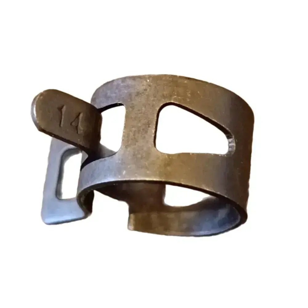 Хомут (2 шт) 14 мм пружинный автомобильный самозажимной