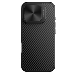 Чехол от Nillkin из арамидного карбона (кевлар) для iPhone 16 Pro, серия CarboProp Magnetic Case, с поддержкой беспроводной зарядки