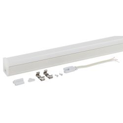 Линейный светодиодный светильник ЭРА RED LINE LLED-04-0-30K-008 8Вт 3000K L562мм | Бытовые светодиодные линейные светильники