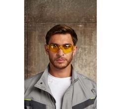 Открытые защитные очки Delta Plus BRAVA с желтой линзой BRAV2JA