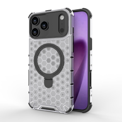 Прозрачный чехол Honeycomb Stand Case для iPhone 17 Pro Max