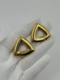 Серьги треугольные Monet