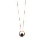 Колье Fiore Luna Onyx B2003NM-N01.2 BW/RG