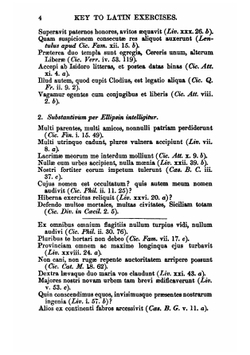 Latin Exercises. With Key | William Windham Bradley