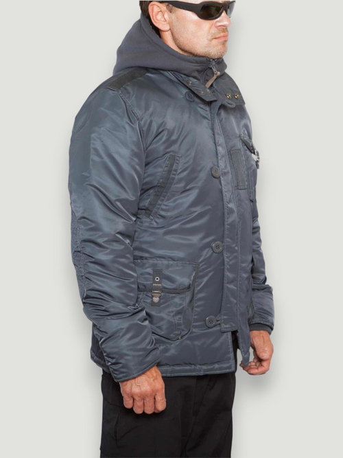 Куртка Бомбер - Ranger II Apolloget (стальной синий - steel blue)