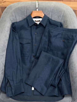 Льняной костюм Zegna