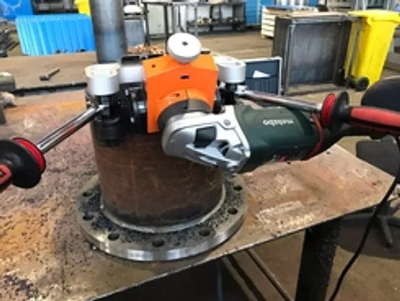 Машина для снятия фаски с труб ТВА-63 с электроприводом Metabo