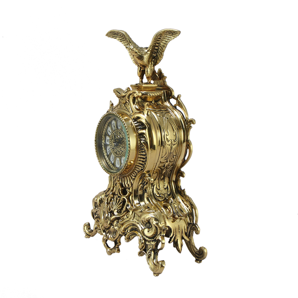 Bello De Bronze Каминные часы с канделябрами "Цезарь"