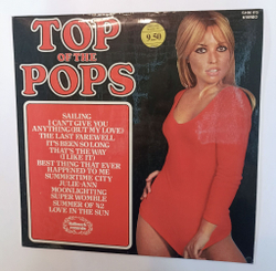 Винтажная виниловая пластинка LP Сборник Top Of The Pops Vol. 47 (UK 1975)