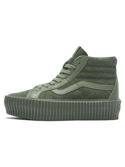 Кроссовки Vans Sk8 Premium Hi 38 Reissue Platform 'Army Green'
