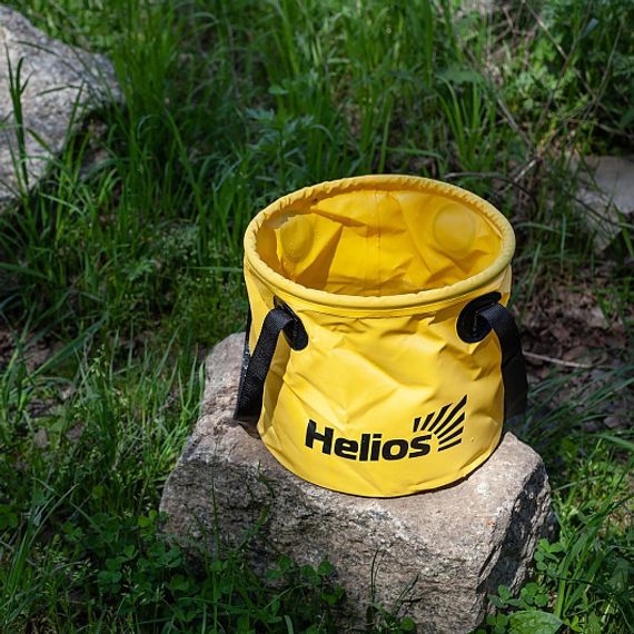 Ведро складное ПВХ Helios 15л ( HS-VS-PVC-15L)