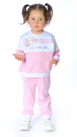 Комплект трикотажный для девочки 2-6 лет Fleur de Vie