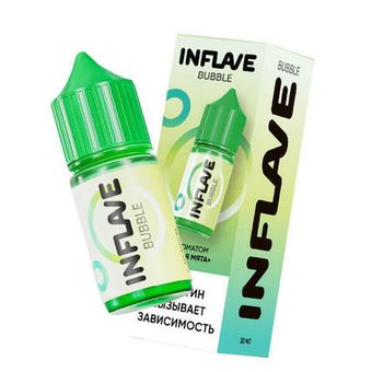 Жидкость INFLAVE Bubble Ice Salt 2% 30 ml - Зеленое яблоко