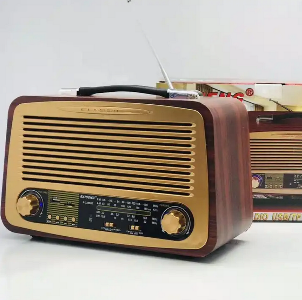 Радиоприемник Raiseng R-3288BT FM/USB/Stereo Ретро