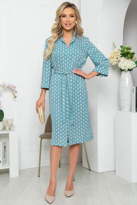 Платье "Мира" (бирюза) П5320 LT Collection