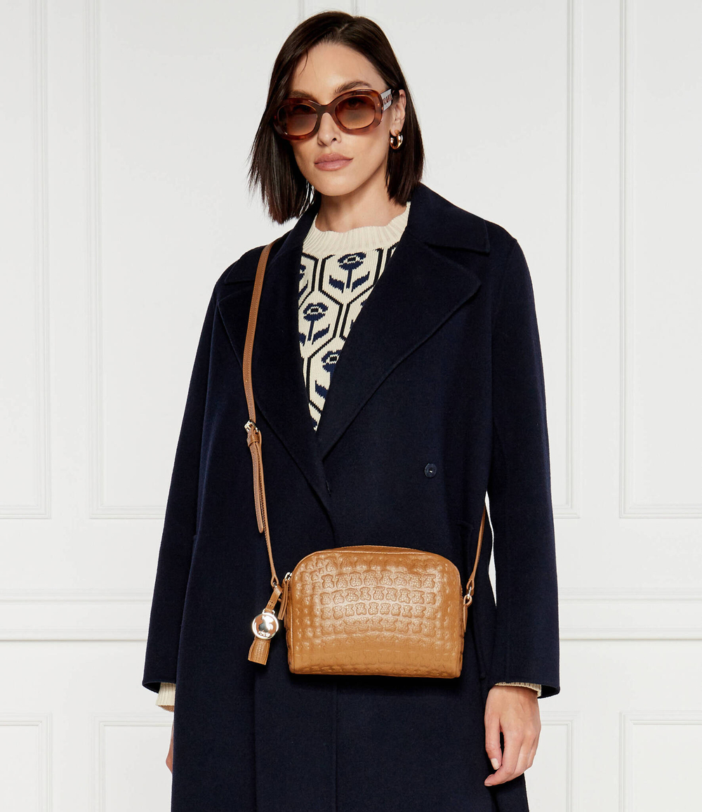 Кожаная сумка через плечо BANDOLERA SHERTON CUERO Tous - коричневый(20008391)