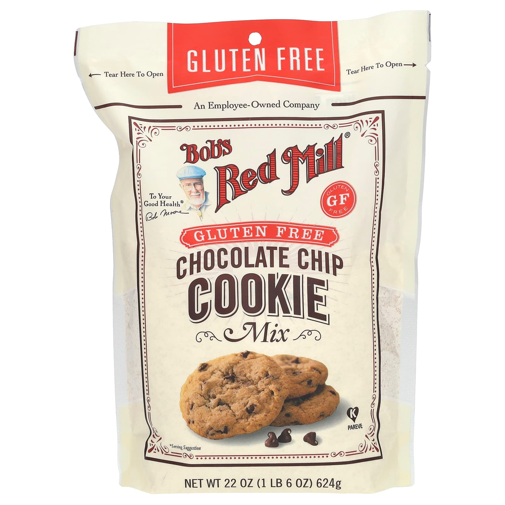 Bob's Red Mill, Смесь для шоколадного печенья, без глютена, 624 г (22 унции)