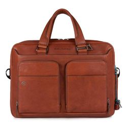 Сумка мужская Piquadro Black Square из светло-коричневой кожи (CA2849B3/CU) 1