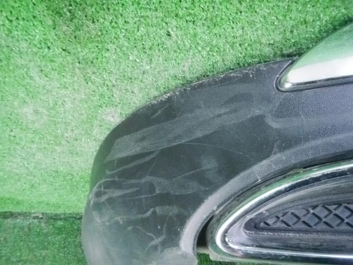 Юбка заднего бампера Mercedes GLE W166 (2015-2018)