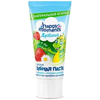 З/паста-гелевая Дракоша от 1до 8лет,Клубника (60мл)