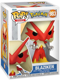 Фигурка Funko POP! Games Pokemon Blaziken (EMEA) (983) 75189