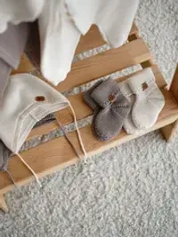 Носочки вязаные "Какао" 0+