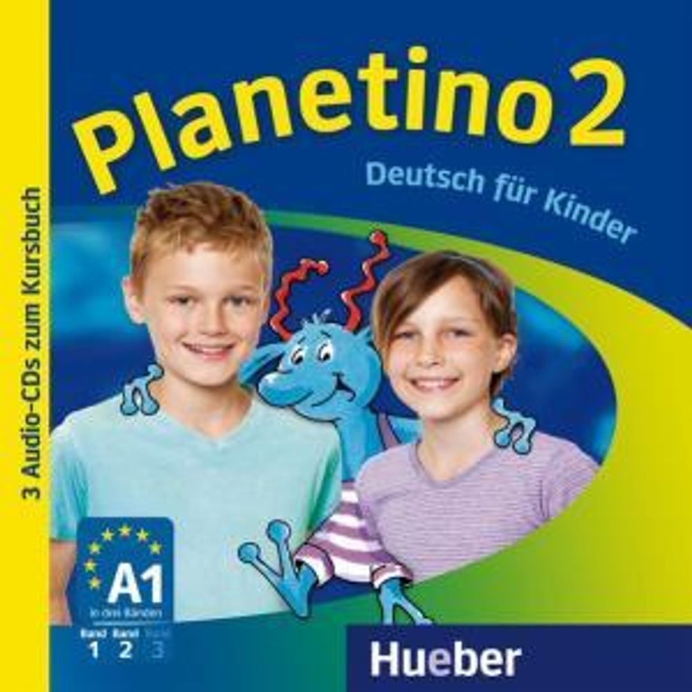 Planetino 2 - 3 Audio-CDs zum Kursbuch - (Deutsch für Kinder)