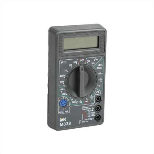 IEK Мультиметр цифровой  Universal M838 TMD-2S-838
