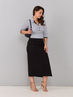 Блузка БЛ-015/белый