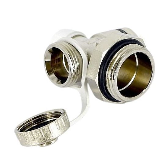 Концевик Uni-Fitt 1" для коллекторных групп с ручным воздуxоотводчиком 460M4000