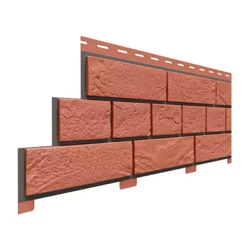 Фасадная панель Dolomit Славянка Красный