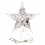 ЗВЕЗДА ДЛЯ ЁЛКИ "Луч" 28 ламп, 17,5 см, Мультицвет (Серпантин)