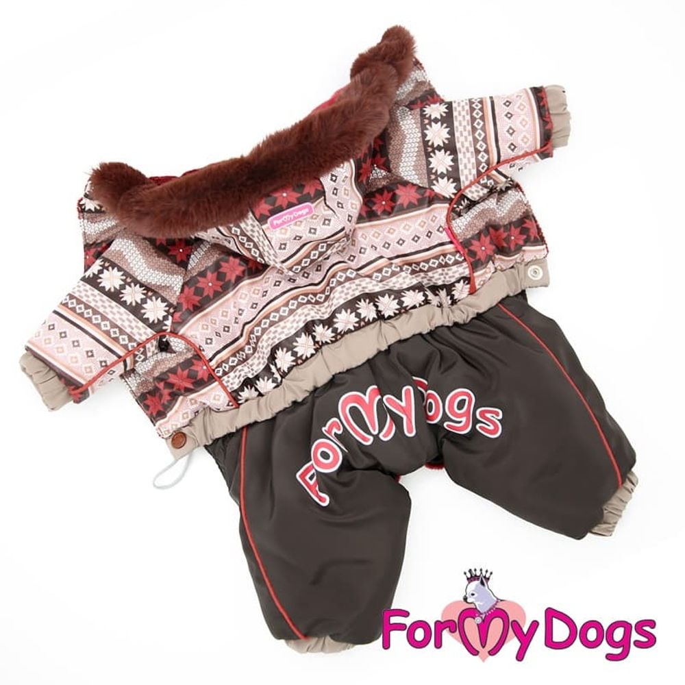 Комбинезон "Сканди"коричневый для мальчиков (Китай) р.14   FW455-2017 M