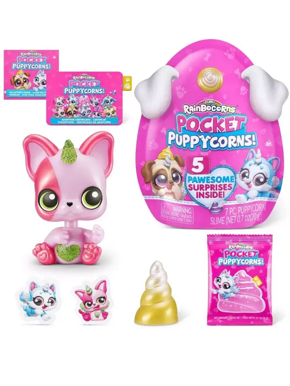 Фигурка сюрприз Rainbocorns Puppycorn 9285 в пакете