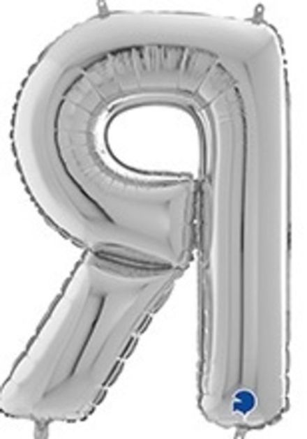 Буква "Я" серебро 65 см