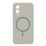 Накладка SILICONE CASE c MagSafe для Samsung S24 Ultra