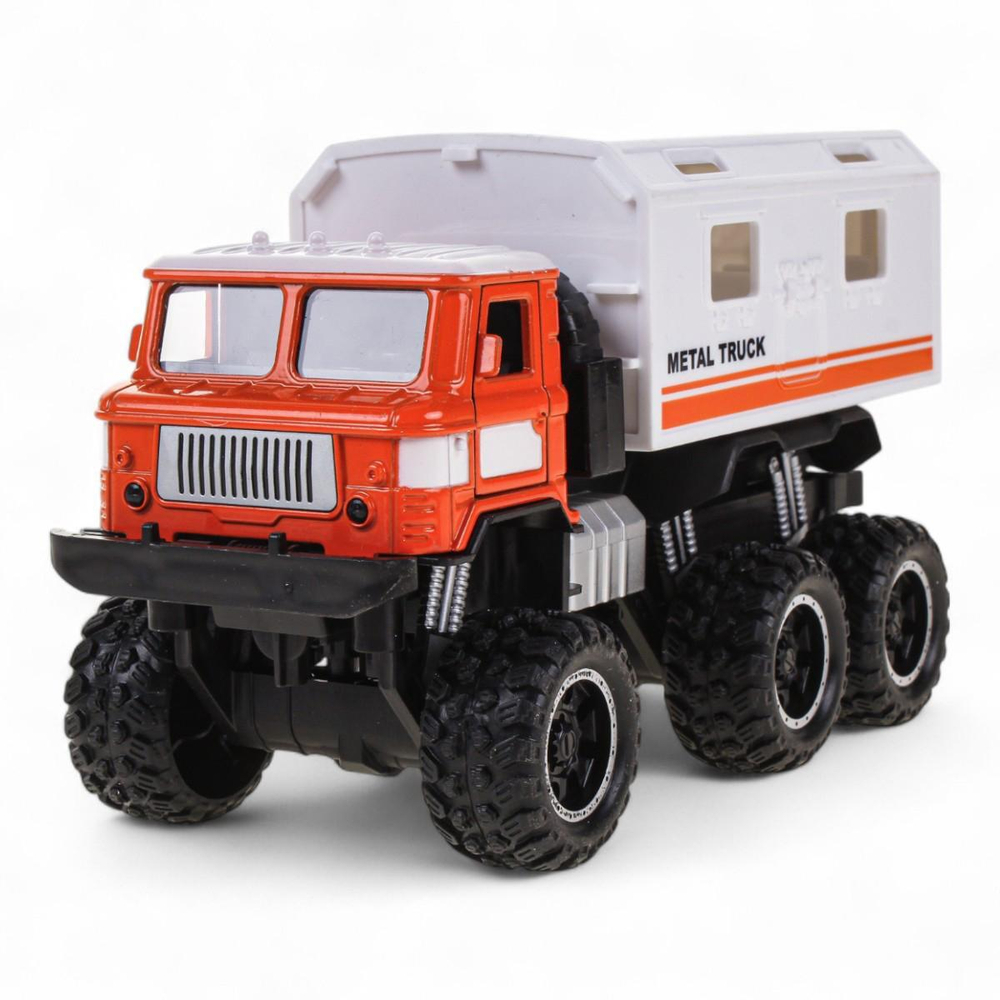 Машина ин. мет. Грузовик Полицейский свет, музыка