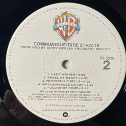 Винтажная виниловая пластинка LP Dire Straits Communique (USA 1979) Angel Of Mercy