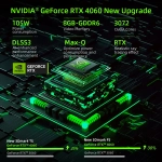 Ноутбук ThundeRobot 911 X - Intel Core i7-13620H, RAM 16 ГБ, SSD 512 ГБ,NVIDIA GeForce RTX 4060(8 Гб), 15.6"
