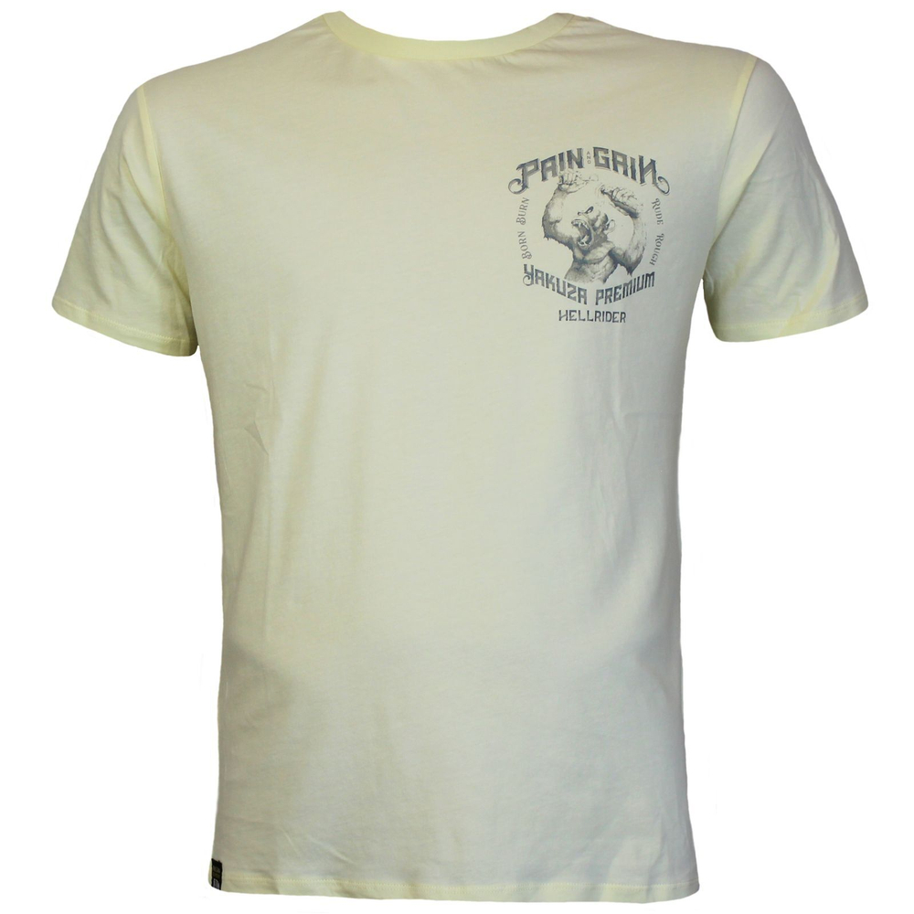 Футболка светло-желтая Yakuza Premium 3909