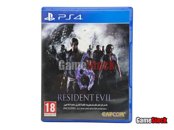 PS4 Resident Evil 6 (Б/У, Русские субтитры, CUSA-03840)