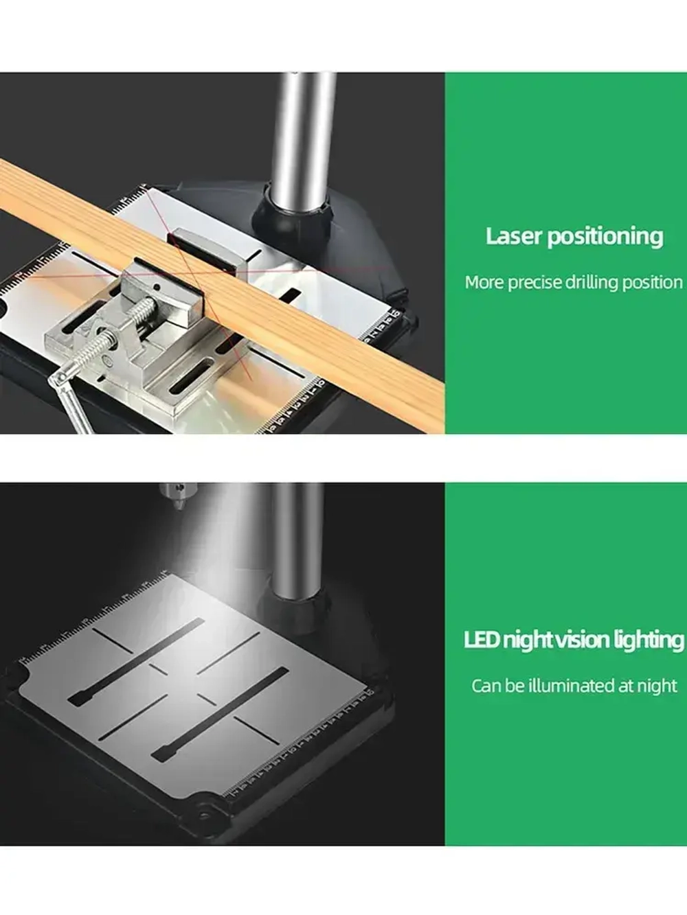 Allsome Станок сверлильный BG-518801, 2500 об/мин, 800 Вт