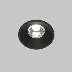 Встраиваемый светильник Maytoni Round DL058-7W4K-B