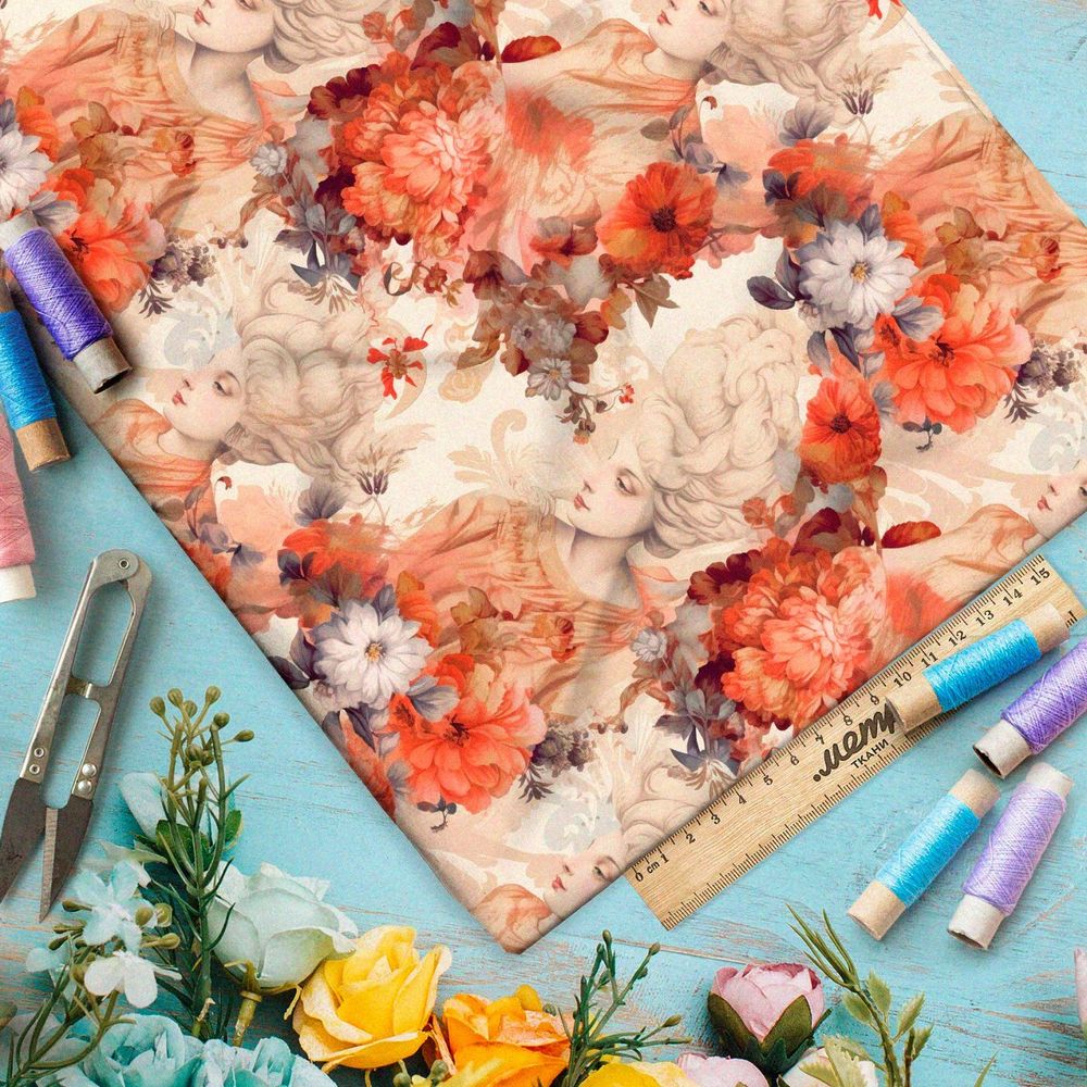 Ткань Барби магическая тайна