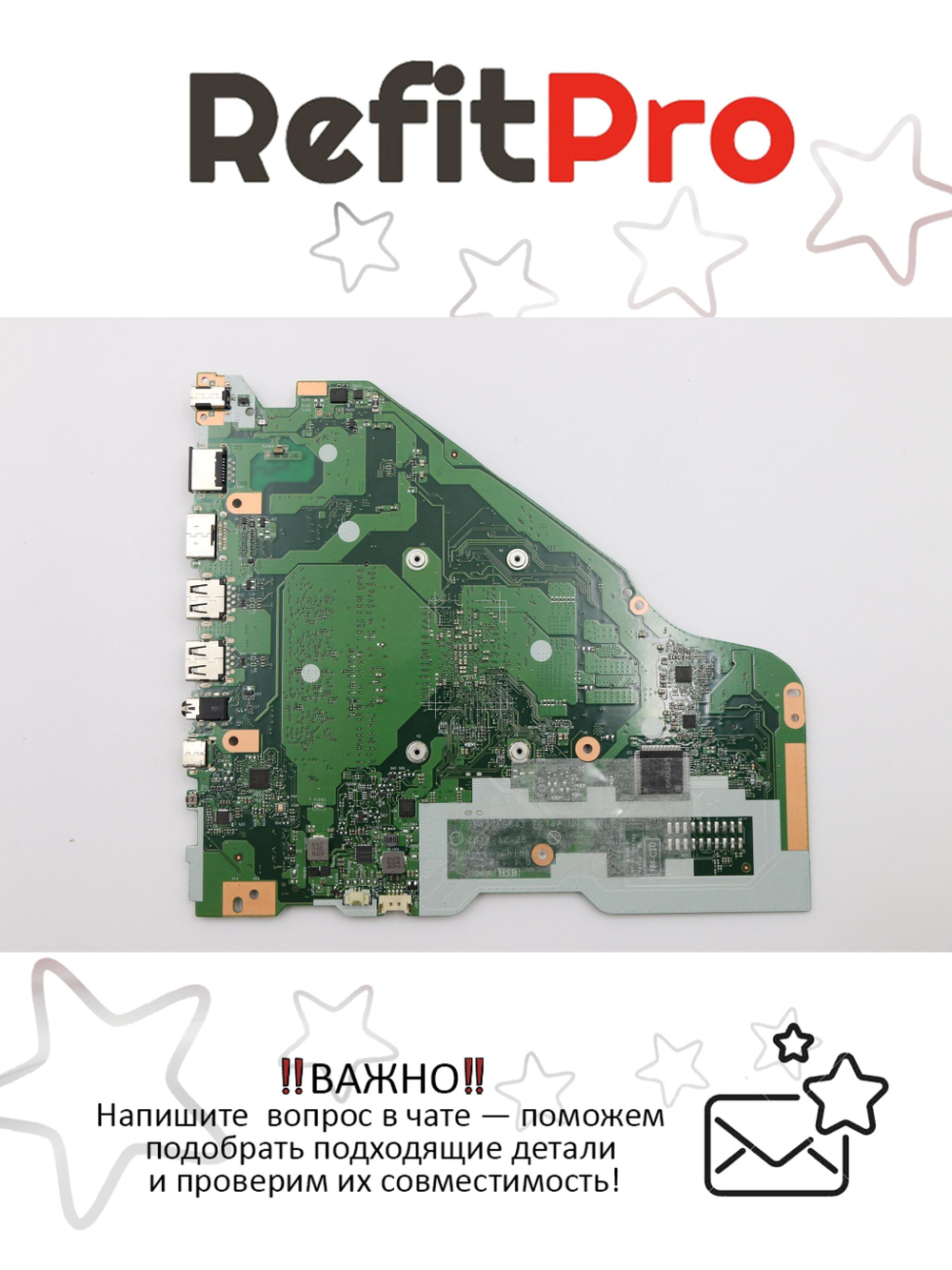 Материнская плата для ноутбука Lenovo L340-17API R53500U UMA 4G NOK (5B20S41842), оригинал